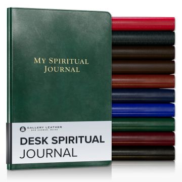 Desk Spiritual Journal (Ruled) - 8" x 5.5"