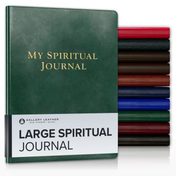 Large Spiritual Journal (Ruled) - 9.75" x 7.5"