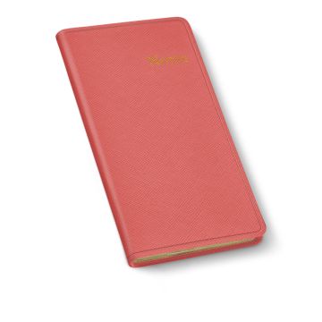 Simulated Leather Pocket Notes - Key West Salmon