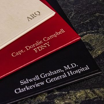 Landscape Leather Mouse Pads