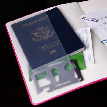 Peel and Stick Vinyl Pocket for Desk Size - Item# 19077