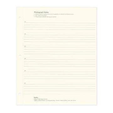 Gallery Photo Notes Item# 14697 (5 Sheets)