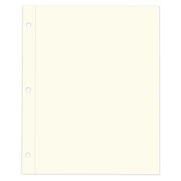 Ivory Gallery Scrapbook Page Refills Item # 11485 (5 Sheets)