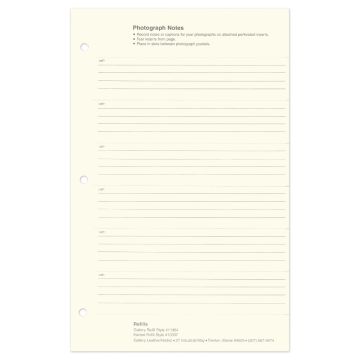 Slimline Album Photo Notes Item# 14698 (5 Sheets)