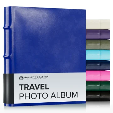 Leather Travel Photo Album