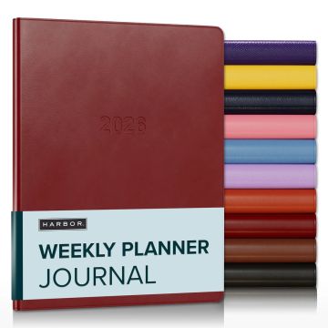 Harbor Weekly Planner Journal - 9" x 7"