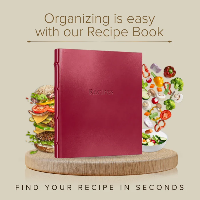 Personalized Recipe Organizer | Gallery Leather