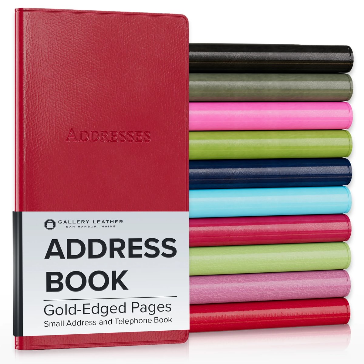Pocket Leather Address Book