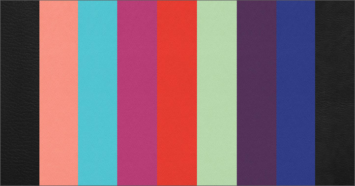 Metro Pocket Diary swatches